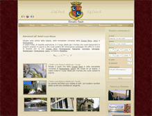Tablet Screenshot of hotellunarossa5terre.com